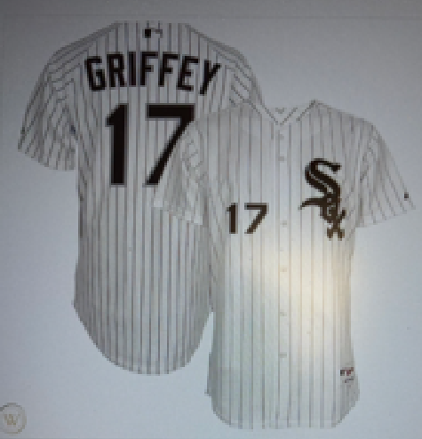 Men 2025 Chicago White Sox #17 Griffey white Nike MLB jersey